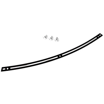 

Motorcycle Accessories Egde Black Cut Windshield Trim Fit For Harley Touring 1996-2013 Parts