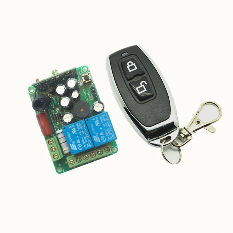 

AC220V 10A 2CH 315MHz/433MHZ Wireless RF Remote Control Switch teleswitch 1Transmitter+ 1*Receiver