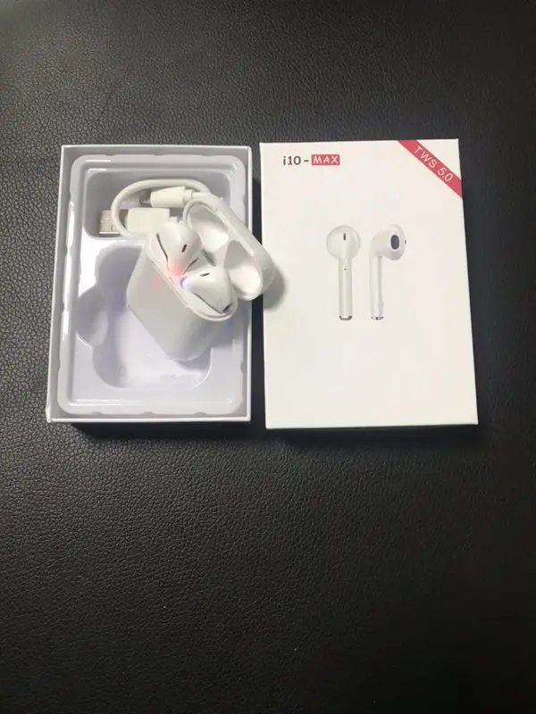 

i10 Max TWS Wireless Bluetooth Earphone Earbuds With Charging Box For all smart phone Android Wireless Bluetooth .