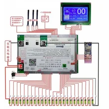 Черная лошадь bms8s-24s резистор сбалансированный высокий привод интеллектуальная система управления литий-ионной батареей