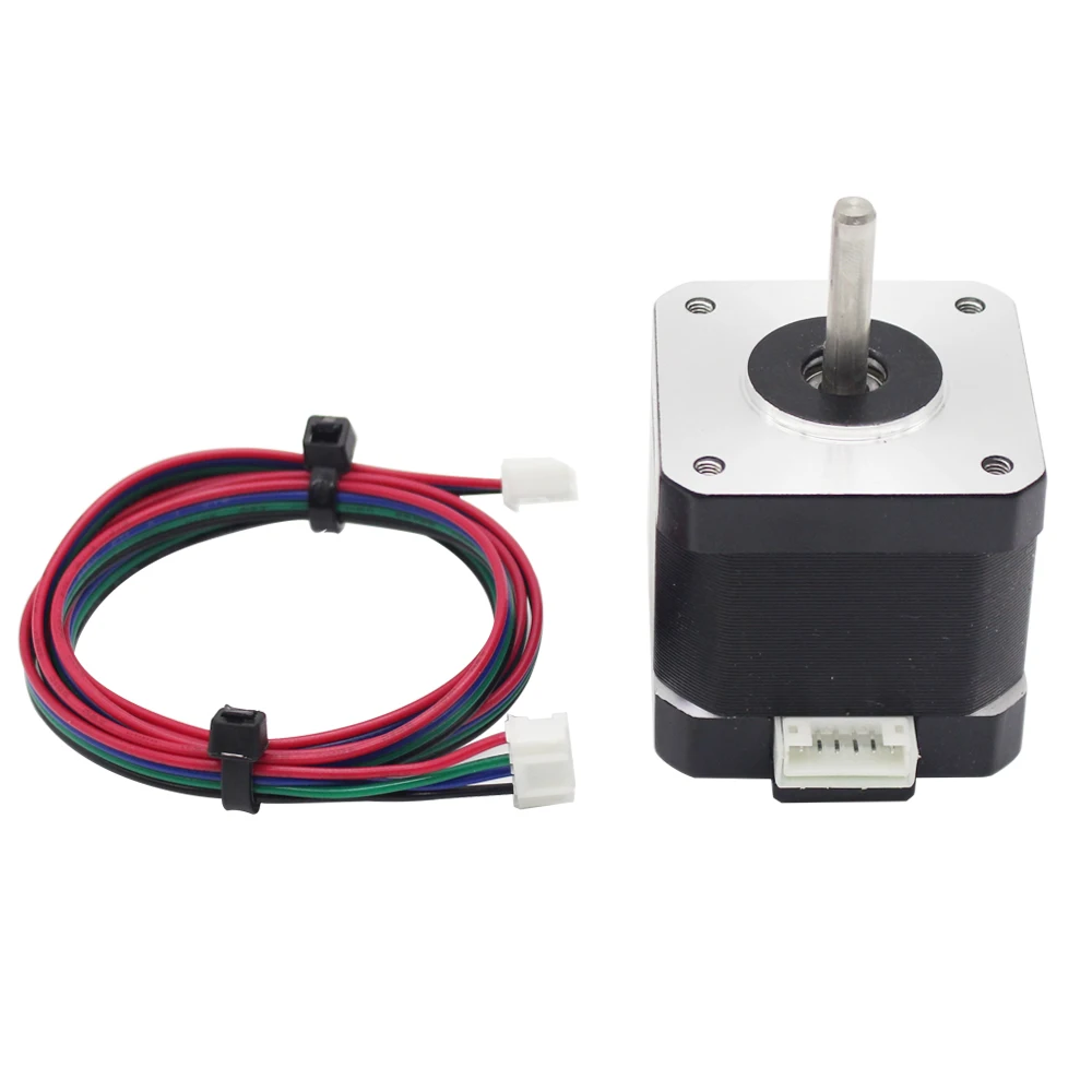 

4-lead Nema17 Stepper Motor 42 Motor Nema 17 Motor 42BYGH 38MM 1A (17HD4401) Motor for 3D Printer CNC XYZ