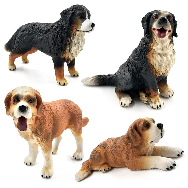 Dalmatian Bull Terrier Labrador dog figurine Animal Model Bonsai home decor miniature fairy garden decoration accessories modern miniature figurines dog statue ornament
