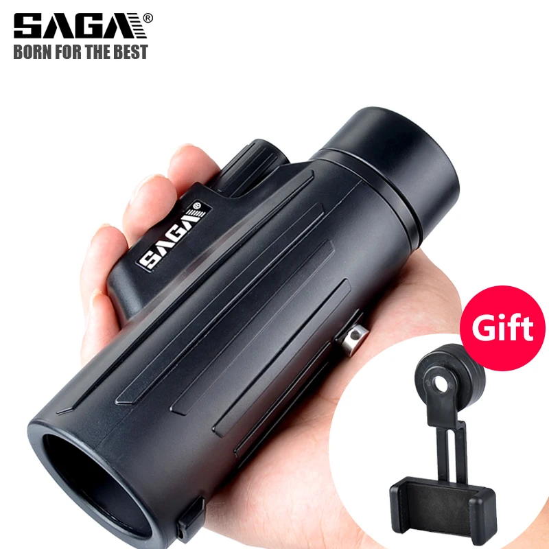 Monocular Pocket 10x42 Powerful Binoculars Bak4 High Quality Zoom Handheld Telescope Professional Scopes Hunting connect phone 3