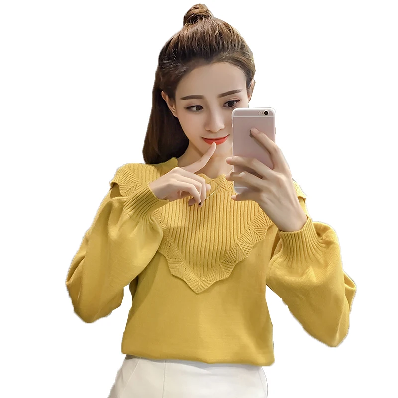 Korean Style Autumn Winter Sweaters Woman Pullover Sweater