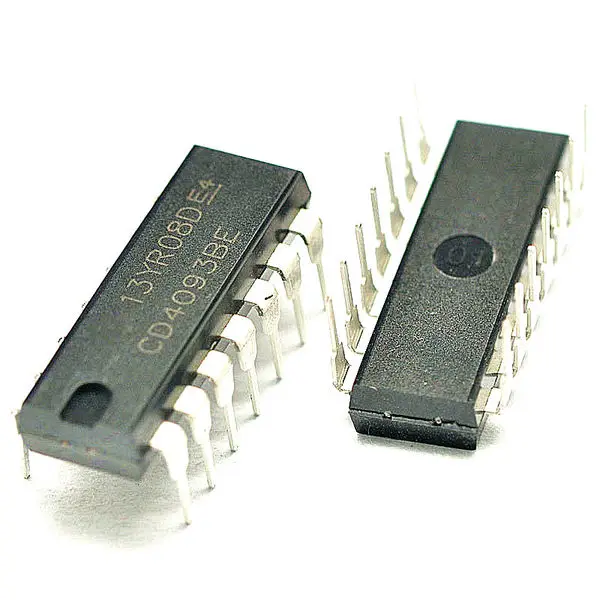 Модуль Бесплатная доставка DIP 14 CD4093BE Schmitt trigger (20 шт./лот)|trigger module| |