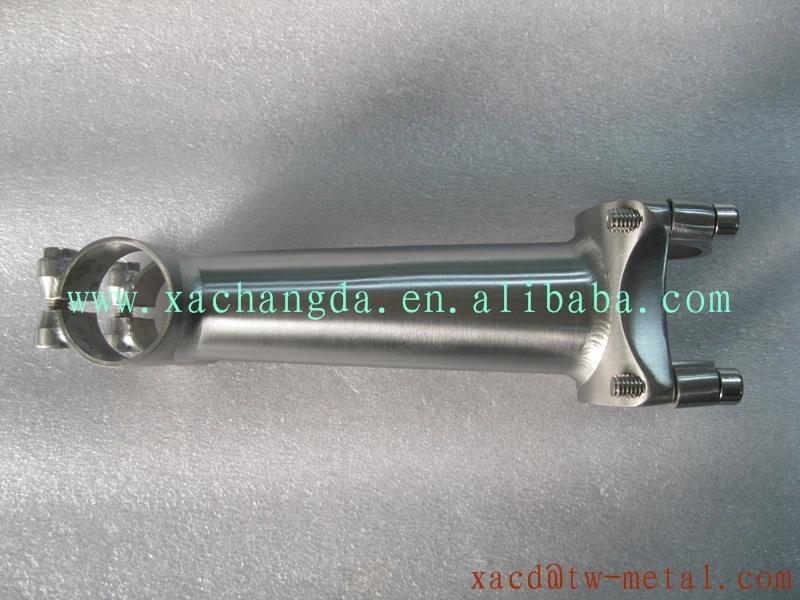 

Titanium light weight handlebar stem XACD customized titanium bike handlebar stem customized titanium road/MTB bike stem