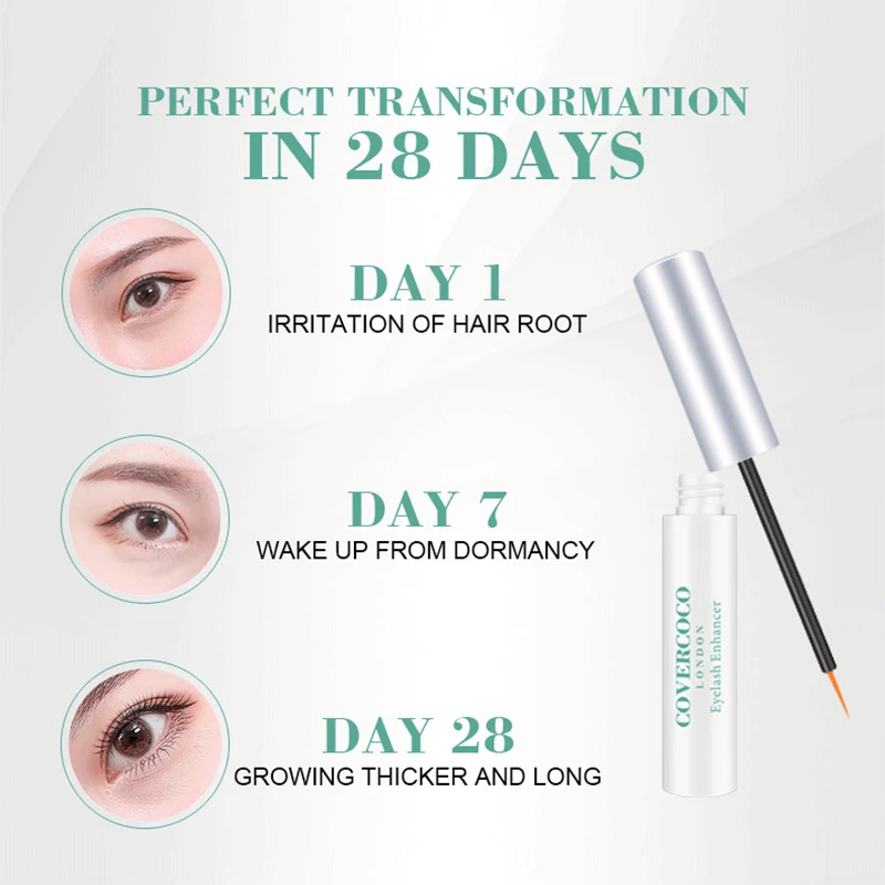 Eyelash Growth Enhancer Natural Medicine Treatments Lash Eye Lashes Serum Mascara Eyelash Serum Lengthening Eyebrow Growth TSLM2