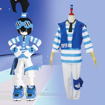 

Anime Cosplay for Amy Brother T Shirt with Vest and Gloves for Aotu World Vestidos Costume Adult in Halloween Carnival Party