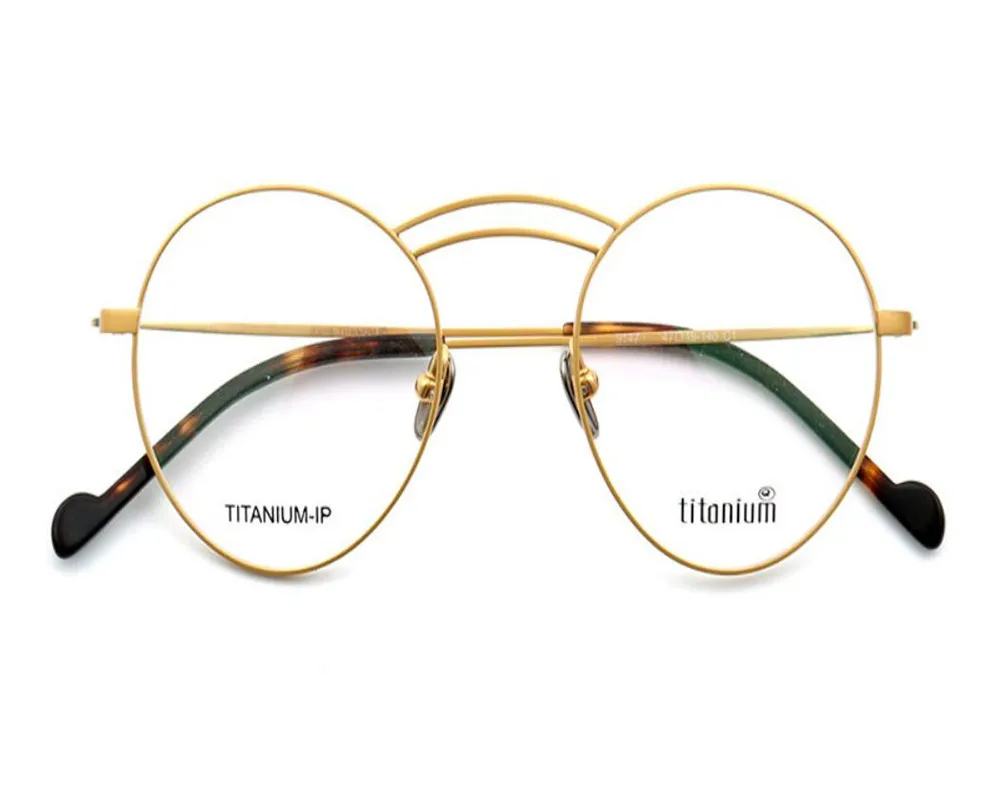 Brillen Vollrand Mode Klare Goggle Hohe Qualität Runde Linse Titan Ultraleicht Optische Rahmen Unisex Mongoten wgqzAZWII