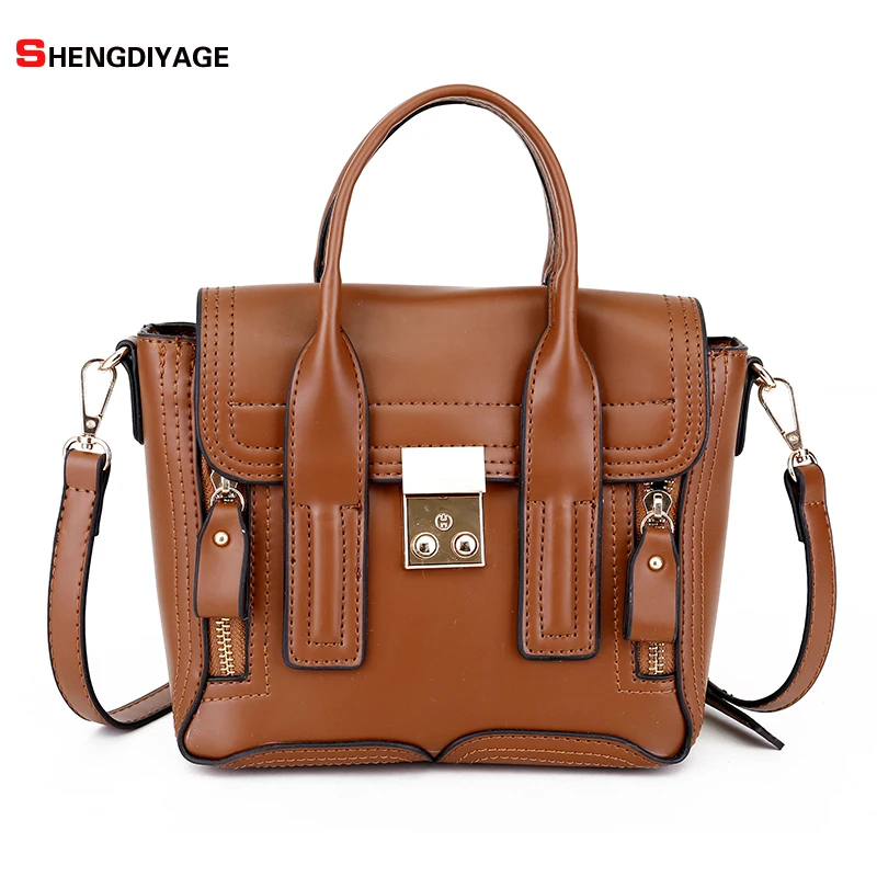 

Luxury Handbags Women Bags Designer 2018 Vintage Leather Handbag Crossbody Bag Shoulder Bag High Quality Women Messenger Bags