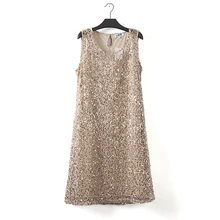 stretchable new fashion women summer font b dress b font sleeveless gray casual font b dresses