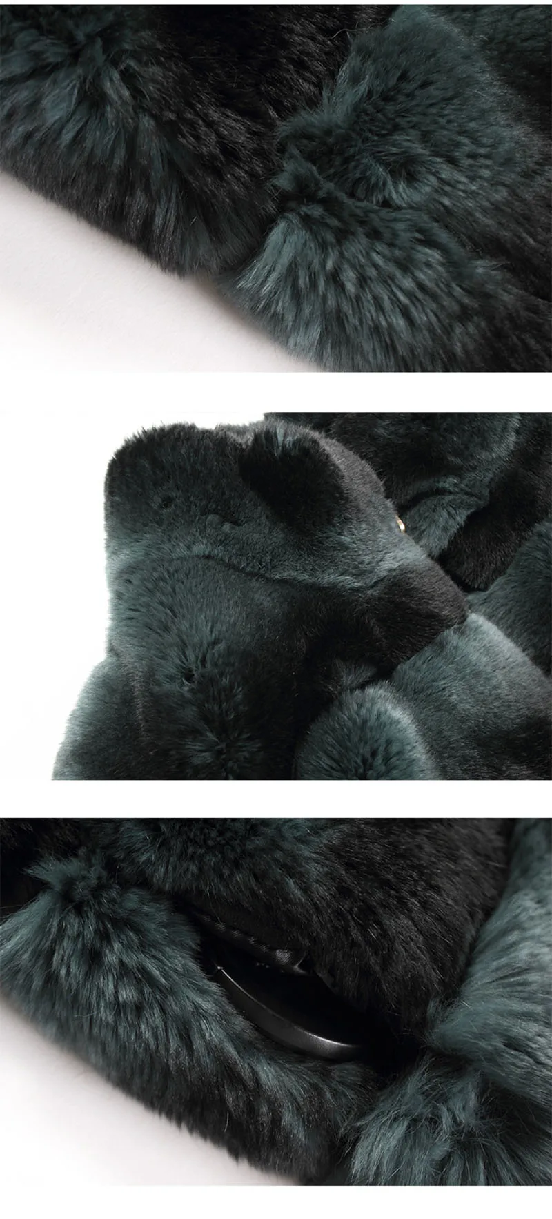 Настоящая натуральная Шуба из кролика Рекс Высокое качество натуральный мех кролика Рекс шиншилла цвет зимняя куртка размера плюс 4XL