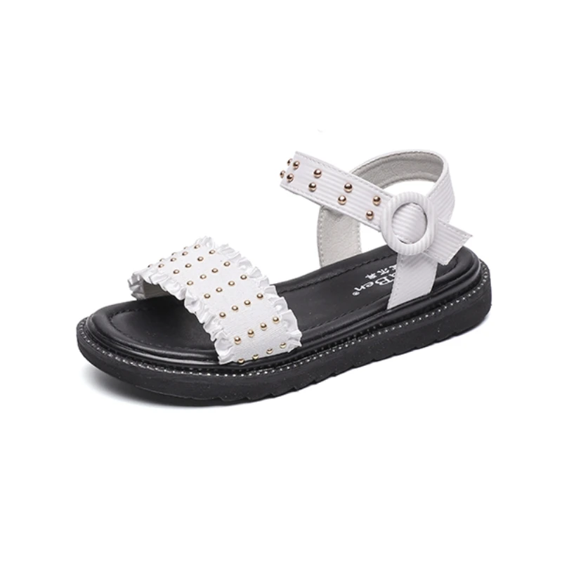 

NEXTAR leather new arrival professional girls sandals in kids