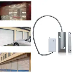 Беспроводной прокатки дверь Сенсор гаражные ворота магнитный детектор рольставни Магнитный контактный датчик для WI-FI сигнализации