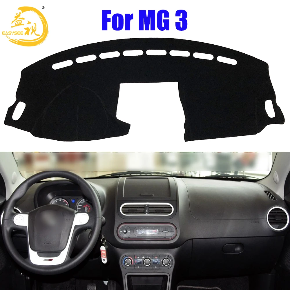 

Easysee Dashboard Cover Pad Dashmat Dash Mat Sun Shade Dash Board Cover Carpet For MG3 Dust proof