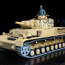 HengLong 1/16 масштаб модернизированная металлическая Версия Немецкий IV F RTR радиоуправляемая модель танка 3858 TH00038