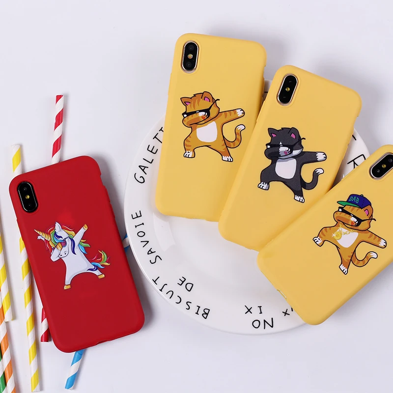 Милый мягкий силиконовый чехол для телефона с рисунком панды Dab Swag чехлы iPhone 12 11 Pro