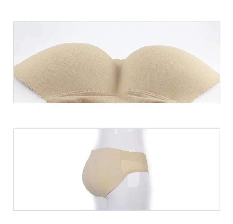 Amazing Lady Seamless Briefs Bum Padded Butt Enhancer Hip Up Underwear Panties S-XL Free Shipping 12