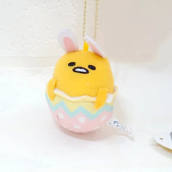 50 шт./лот Пасхальный Кролик Яйцо Gudetama ленивый яйцо Плюшевые Игрушечные лошадки милый Япония Косплэй кулон Чучела Куклы подарки для детей