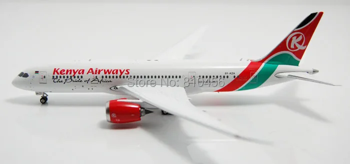 Free Shipping!1:400 Phoenix Kenya Airways B787 plane model