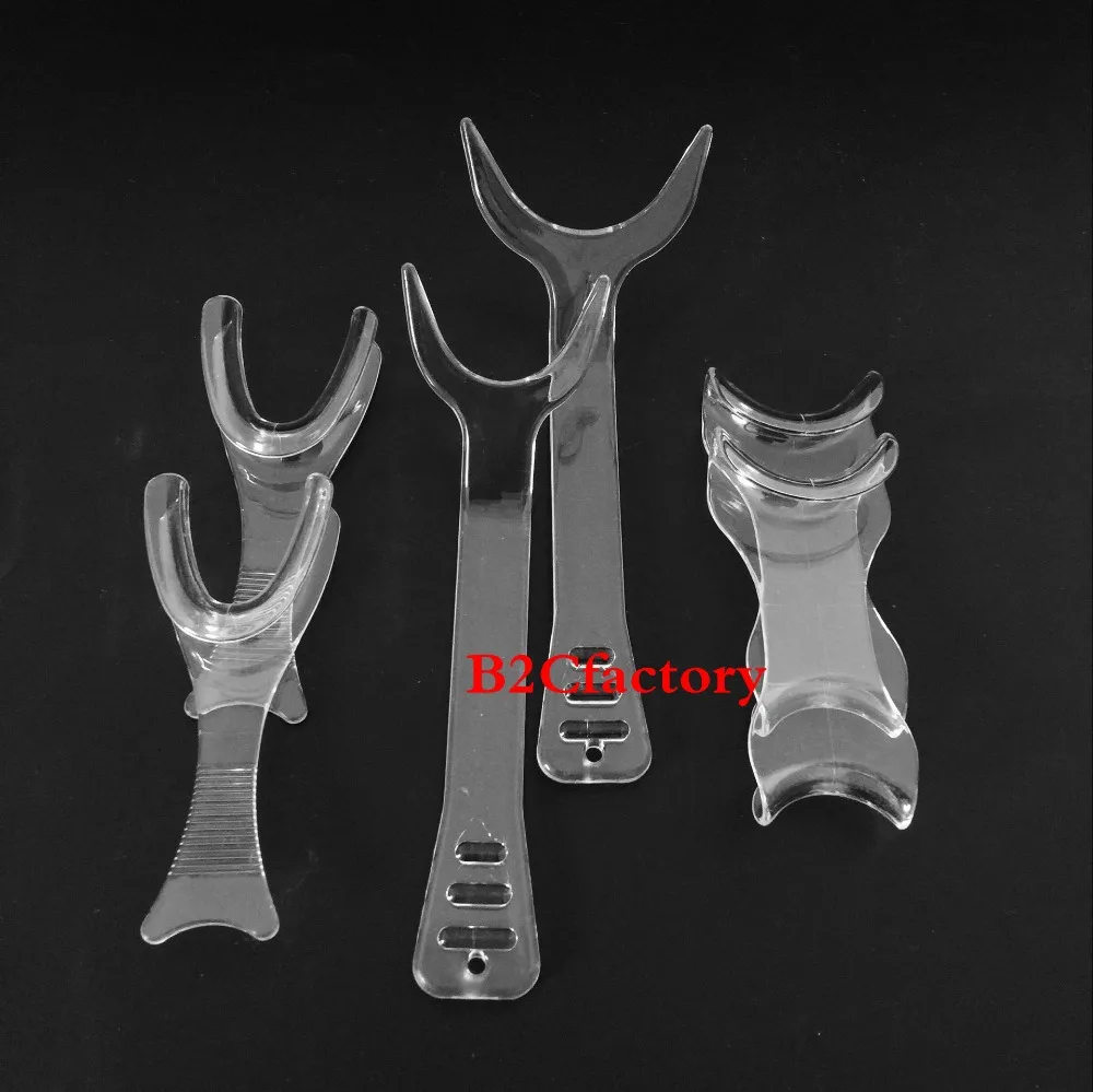 6pcs/2Set Dental Retractor Opener Autoclavable Opener Intraoral Cheek Lip in Teeth Whitening