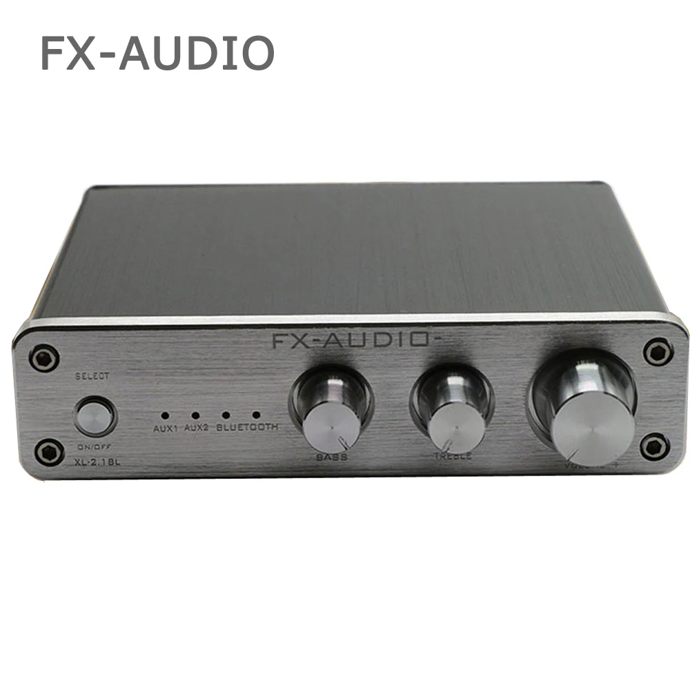 Fx аудио XL 2.1BL TPA3116 Высокая мощность 2 1 канальный Bluetooth 4 0 Цифровой сабвуфер