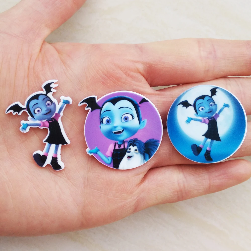 

60pcs Mixed Cartoon Character Flatback Resin Cabochon Planar Resins DIY Craft For Home Decoration Accessories 3 Styles