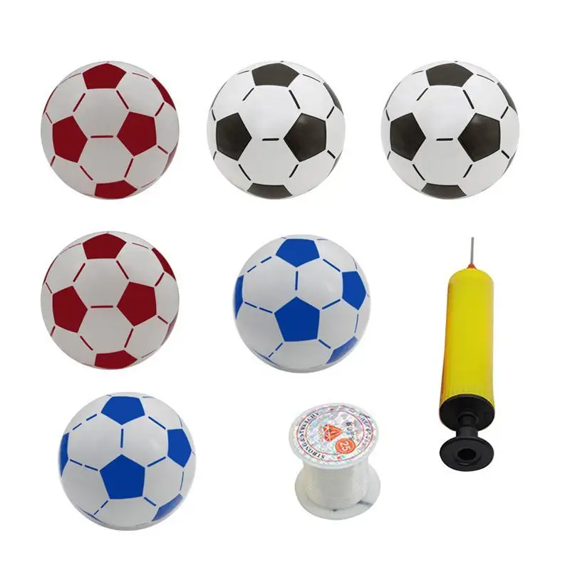New Inflatable Soccer Balls Kids Football Toys Party Favors Supplies