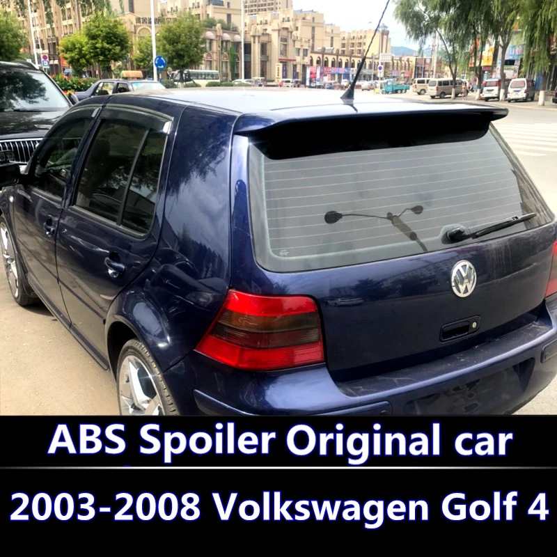 

For 2003-2008 Volkswagen Golf 4 Spoiler ABS Material unpaint primer Car Rear Wing Spoiler For Volkswagen Golf 4 Spoiler