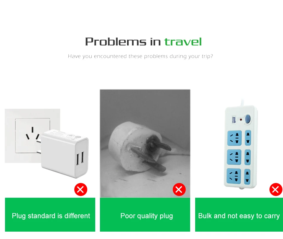 UKUS To AU Adapter Electrical Plug Socket  AC Power Home Australia New Zealand Travel Converter AUS Adaptor 10A 250V (3)