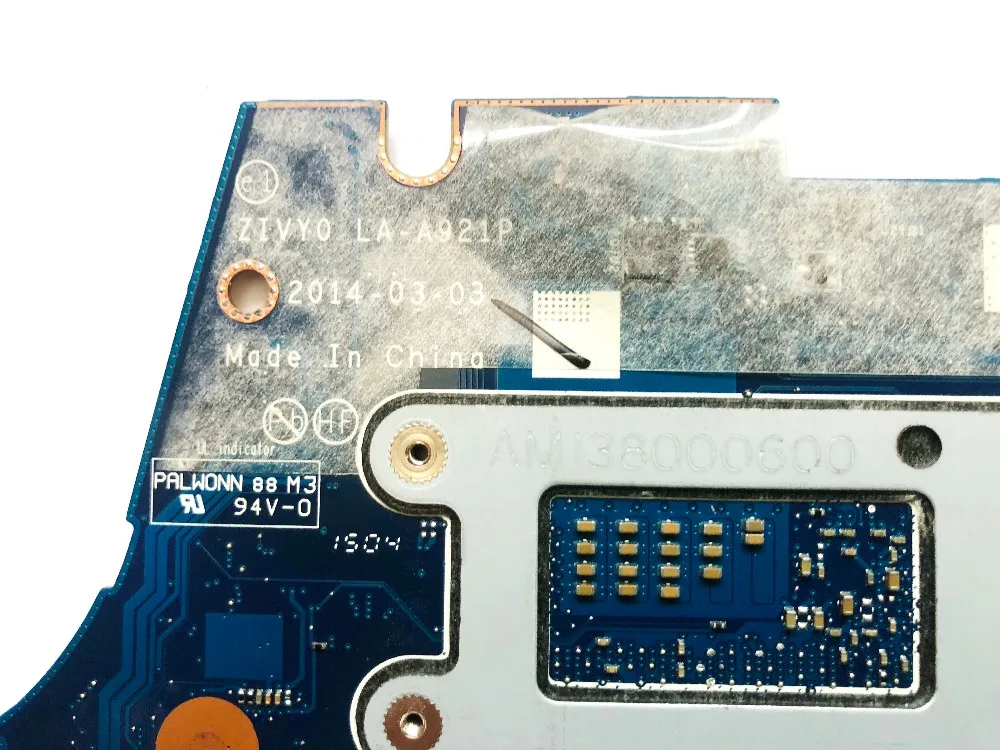 Оригинальная материнская плата для ноутбука Lenovo YOGA 2 13 yoga I5 4200U 8GB ZIVY0 LA A921P хорошая