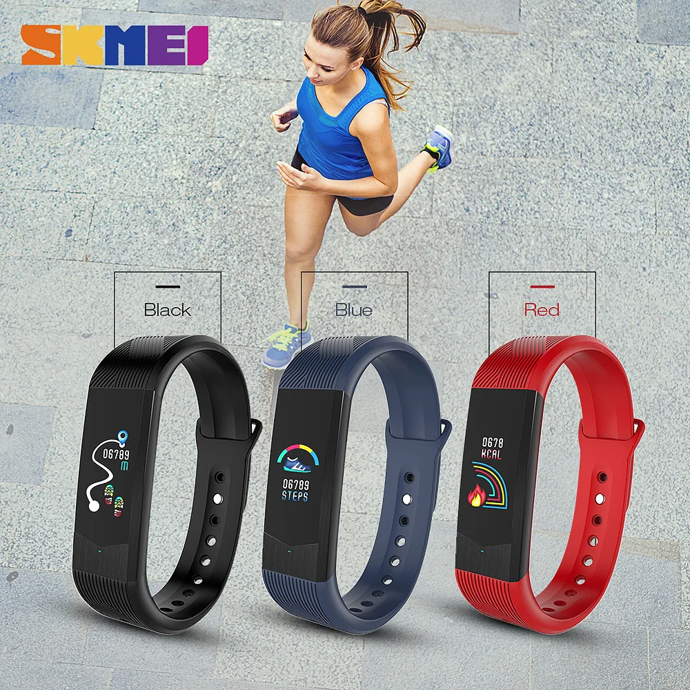 Smartwatch Sport Fitness Tracker Sport Outdoor Smartband Waterproof HeartRate Blood Pressure Bracelet 3D Women Smart Watches