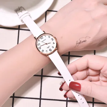 

Ultra-Thin Fashion Women Quartz Leather Watches 2019 Luxury Brand Casual Ladies Wrist Watch Simple Number Female Clock Hours