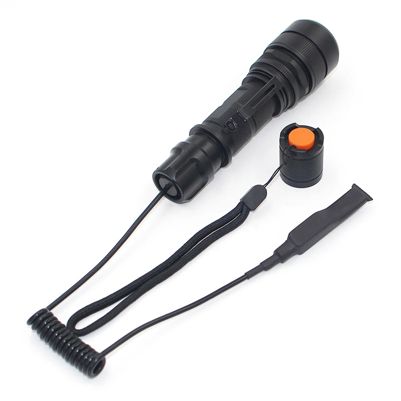 Litwod z30 USB Перезаряжаемый светодиодный фонарик XM-L2 U3 5000лм зум Алюминиевый дистанционный переключатель светодиодный тактический фонарик для охоты