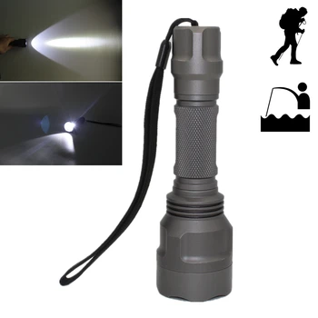 

New 5 mode C8 L2 Tactical flashlight T6 update XM-L2 LED torch 18650 Lanterns