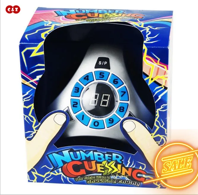 

C&Z Shocking Electric Table Game Counting Number 'Guess what number it is' Party Club game Creative toy