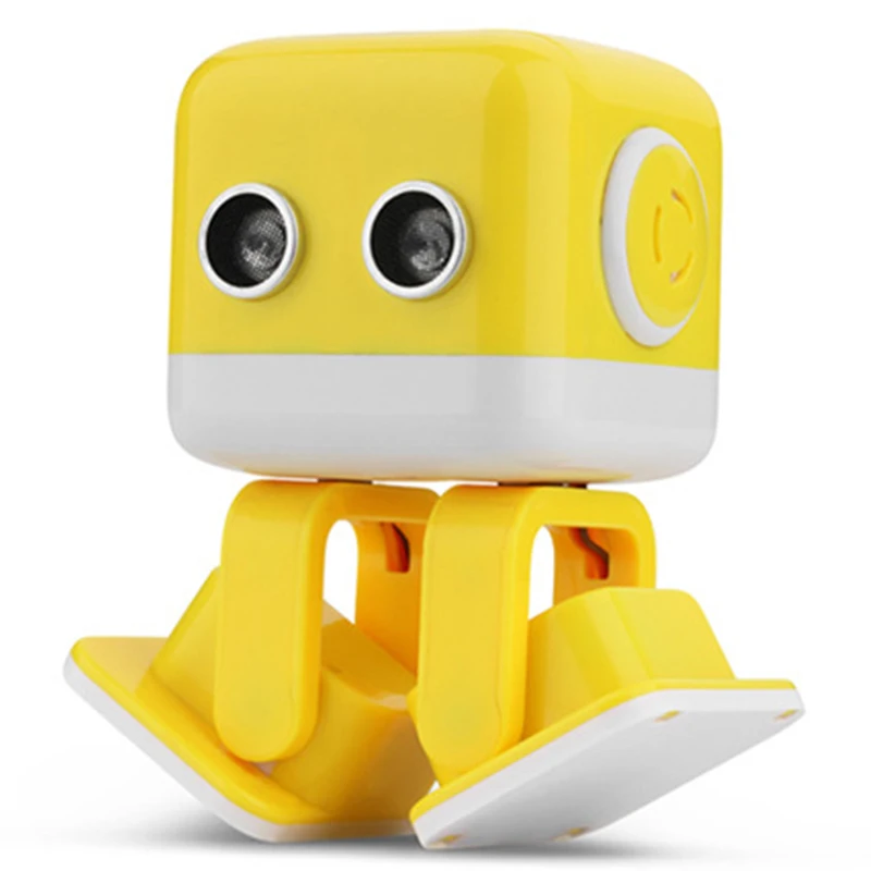 

Kids Vocal Toy Cute Smart Home Music Robot Dance Robot Handsfree Bluetooth Stereo Speaker Educational Toy With LED Light