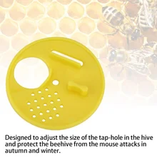 Аксессуары для 12 шт. пластиковые вентиляционные Bee's Hive вход коррекция коробка(4 желтый 4 Белый 4 зеленый