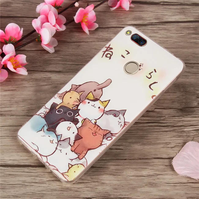 For ZTE Nubia Z17 mini Case 5.2 TPU Cover Ultra Thin Cartoon Flower Fruit Soft Silicone Skin Capa for Nubia Z17 mini Phone Case (13)_