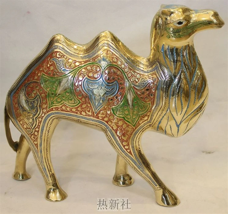 

Pakistan crafts India lucky color bronze copper Camel