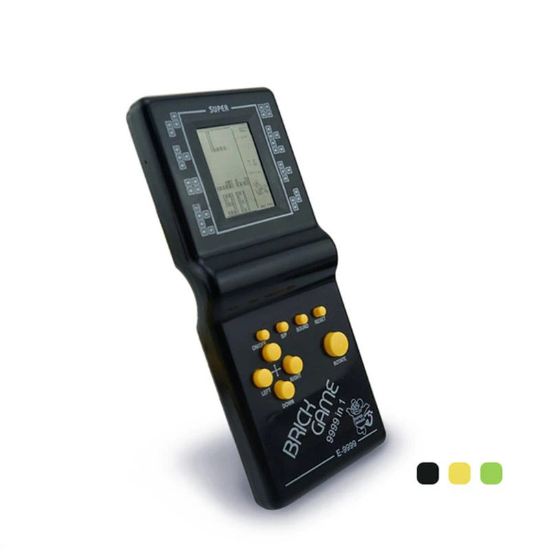 INBEAJY Retro Classic Childhood Tetris Handheld Game Players LCD Electronic Games Toys Game Console Riddle Educational Toys