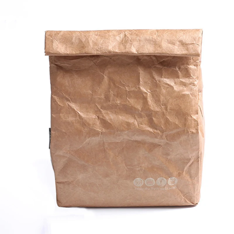 Us 5 13 30 Off Foldable Lunch Bags Waterproof Kraft Paper Picnic Insulated Food Thermal Aluminum Storage Pouch In From Home Us 5 13 30 Off Foldable Lunch Bags Waterproof Kraft Paper Picnic Insulated Food Thermal Aluminum Storage Pouch In From Home