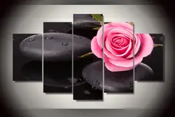 HD с Розовые розы Холсты для рисования печать декор комнаты печати плаката картина холст Бесплатная доставка/bb2568