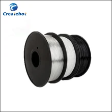 PETG 3D Printer Filament 1.75mm 3mm 1kg spool Plastic Material Transparent ,Black,White color for option