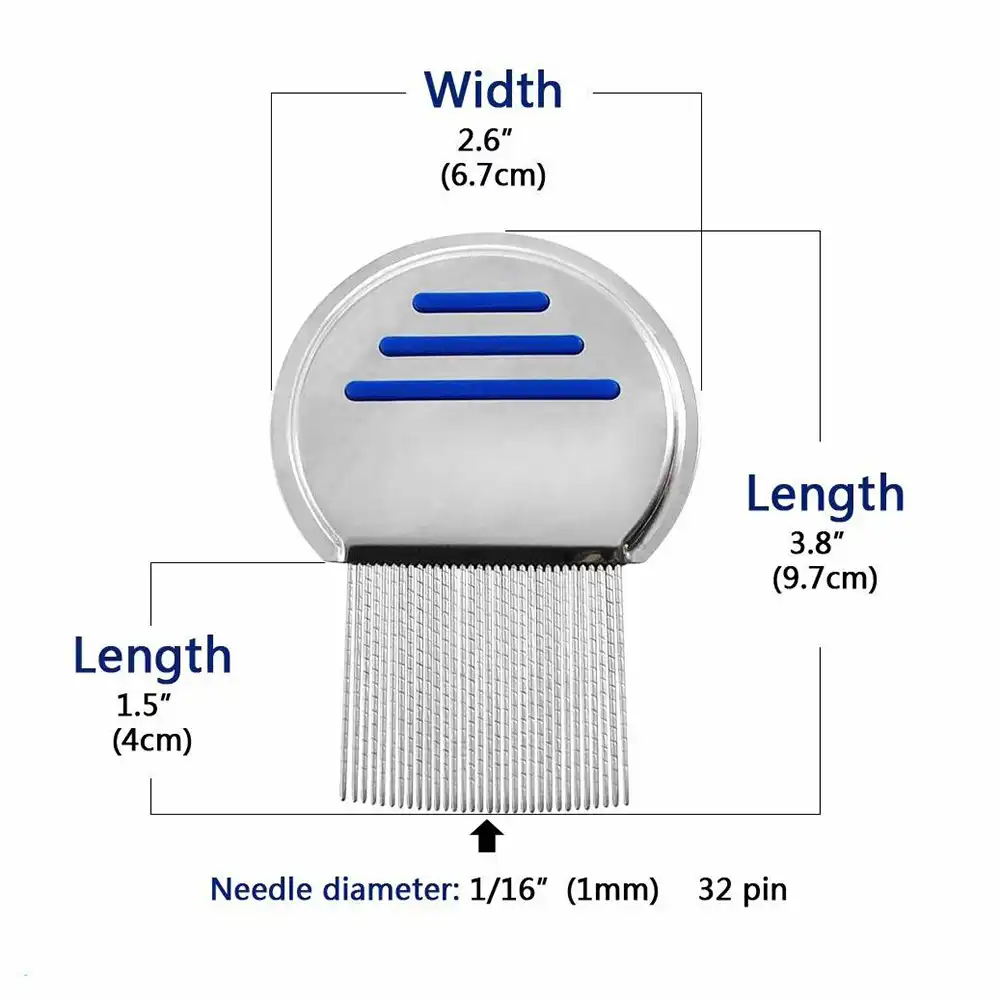 Lice Comb For Dog Child Hair Nits Treatment Louse Combs Nit
