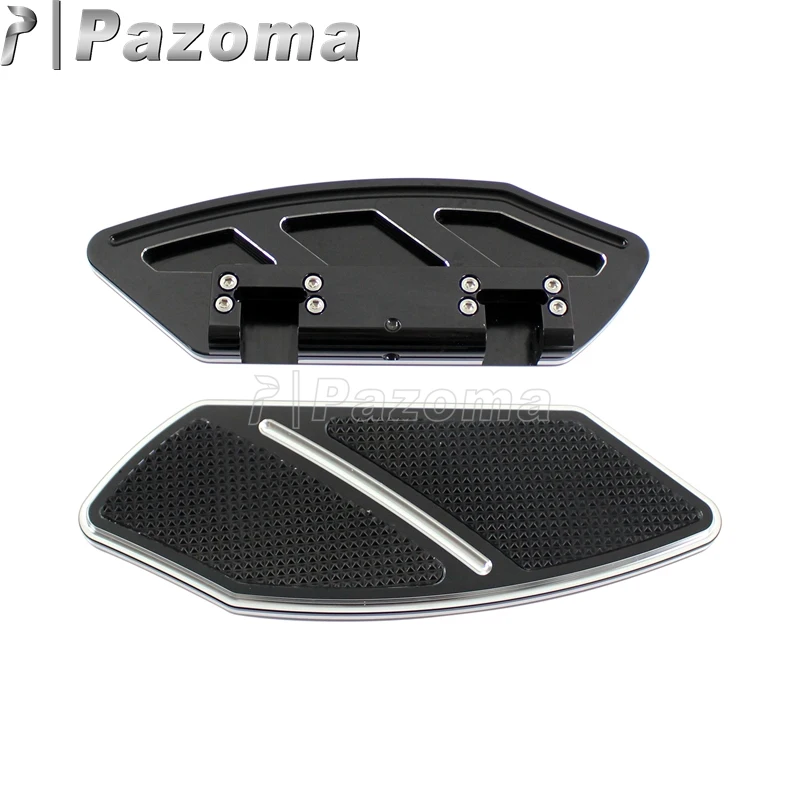 

Motorcycle Driver Floorboards Passenger Foot Pegs Foot Pedals For Harley Touring Road King Softail Deluxe Road Glide 1984-2015