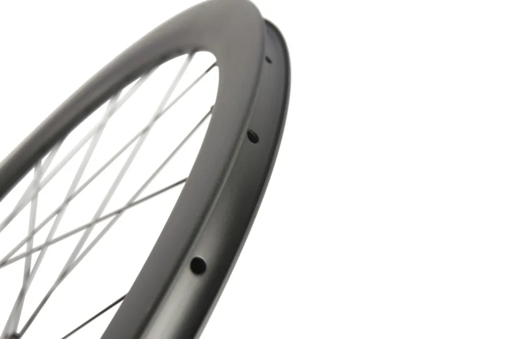 Perfect 700C Road Disc Brake 6 Bolt Hubs 30mm 40mm 45mm 55mm Carbon Clincher  Carbon Bike Bicycle Disc Wheelset Cyclocross Wheels 12