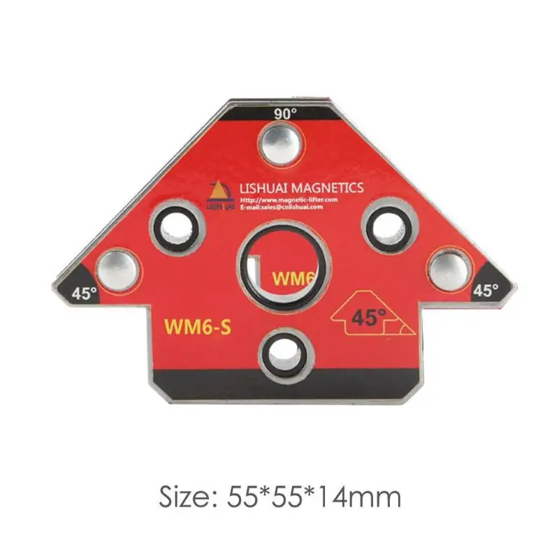 2 шт WM6-S стрела Магнитный сварочный держатель Неодимовый Nd-Fe-B магнит сварочный зажим многоугольный дизайн для сварки высокого качества