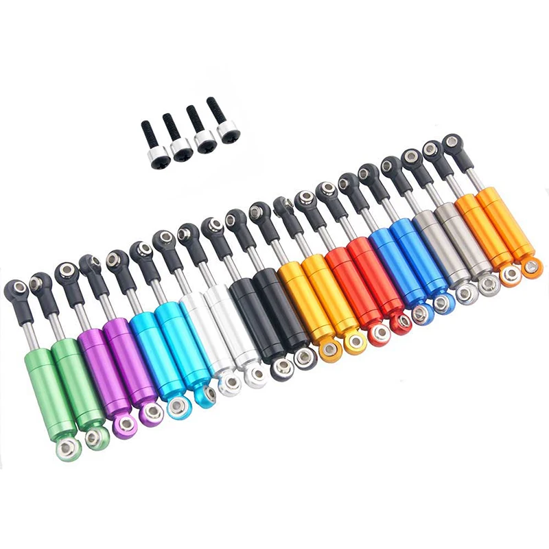 

1PC RC4WD 1/10 Simulation 75mm Shock Absorber Metal Inner Spring Suspension Absorbing for 1:10 RC Cars D90 Modified Parts