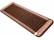 2016 New Products Infrared Leather Mattress Jade Thermal Massage Mat Tourmaline Health Products 50*150CM Free Shipping